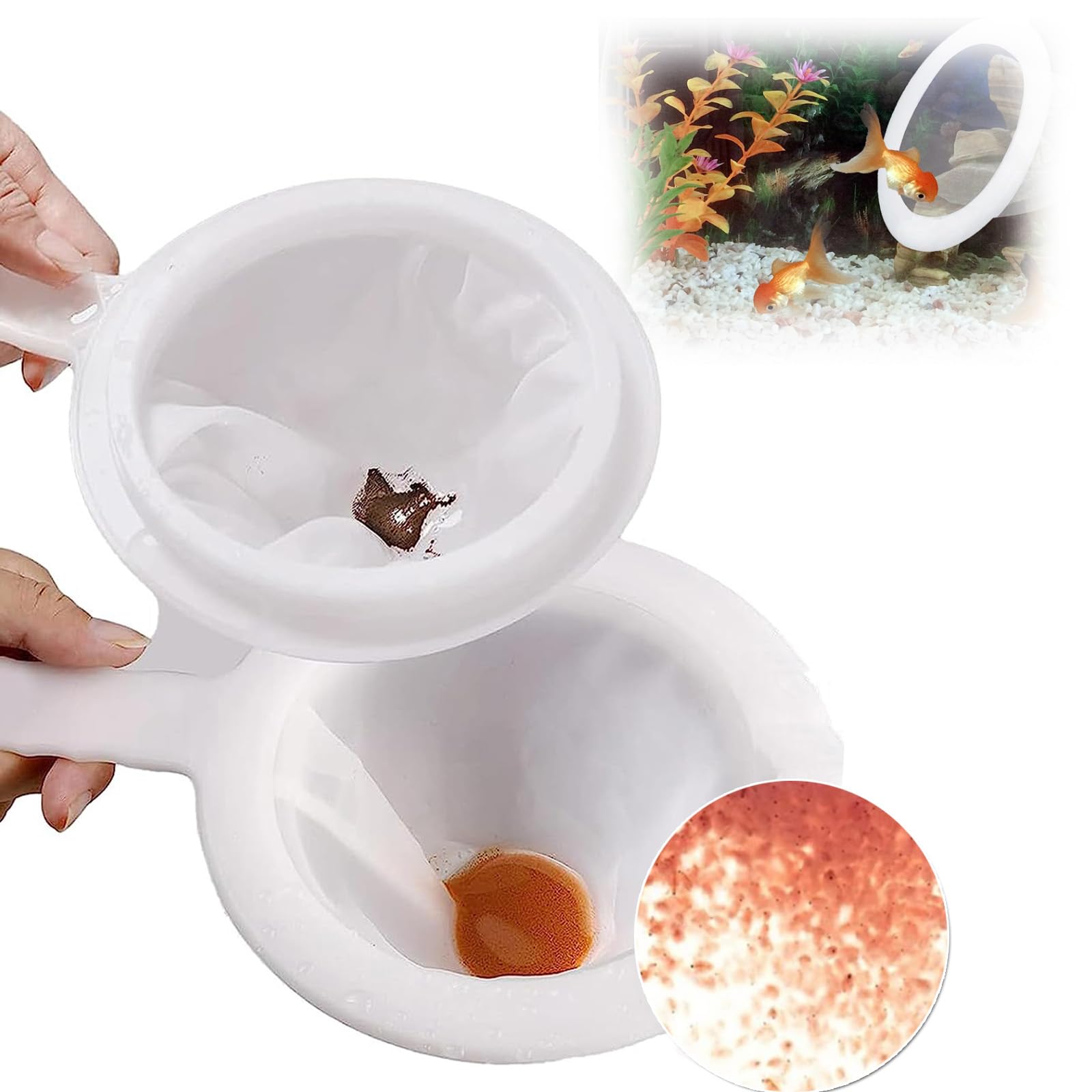 Amazon.co.jp: CVAAYIF(りな) ブラインシュリンプ 濾し器 ゾウリムシ