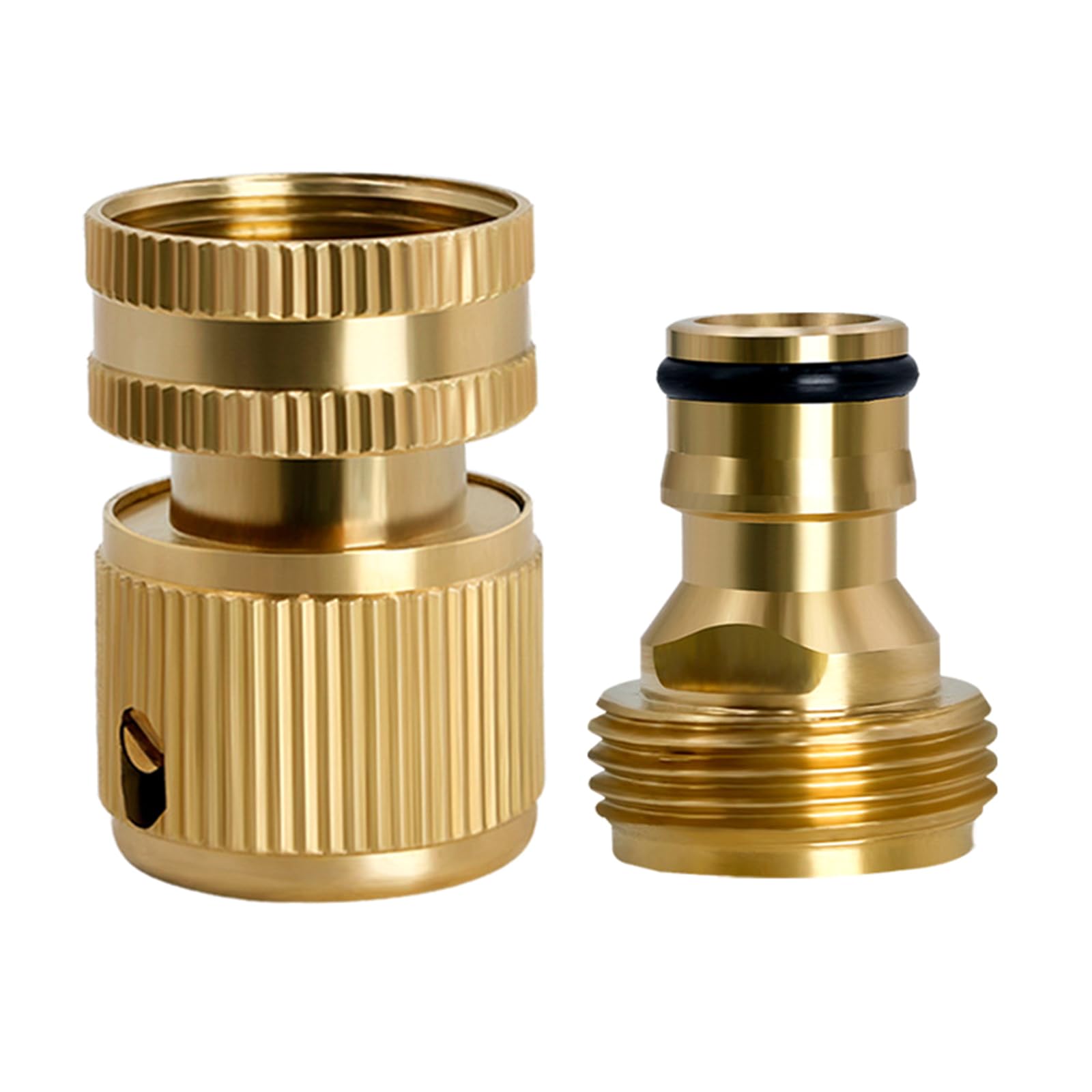 Garden Hose Quick Connection Fittings Brass Fitting Water Connectors 3 / 4inch Fitting Connector Irrigation Accessories