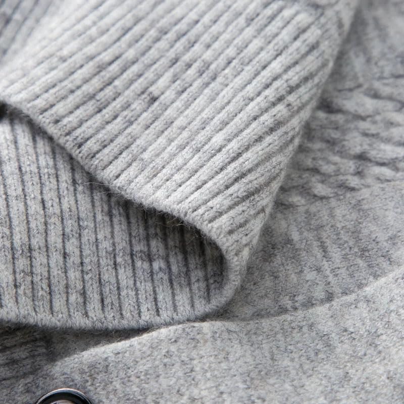 Men Wool Knit Jumpers Sweater Vest Tank V Neck Sleeveless Pullover Button Down Knitted Sleeveless Sweater Vest3