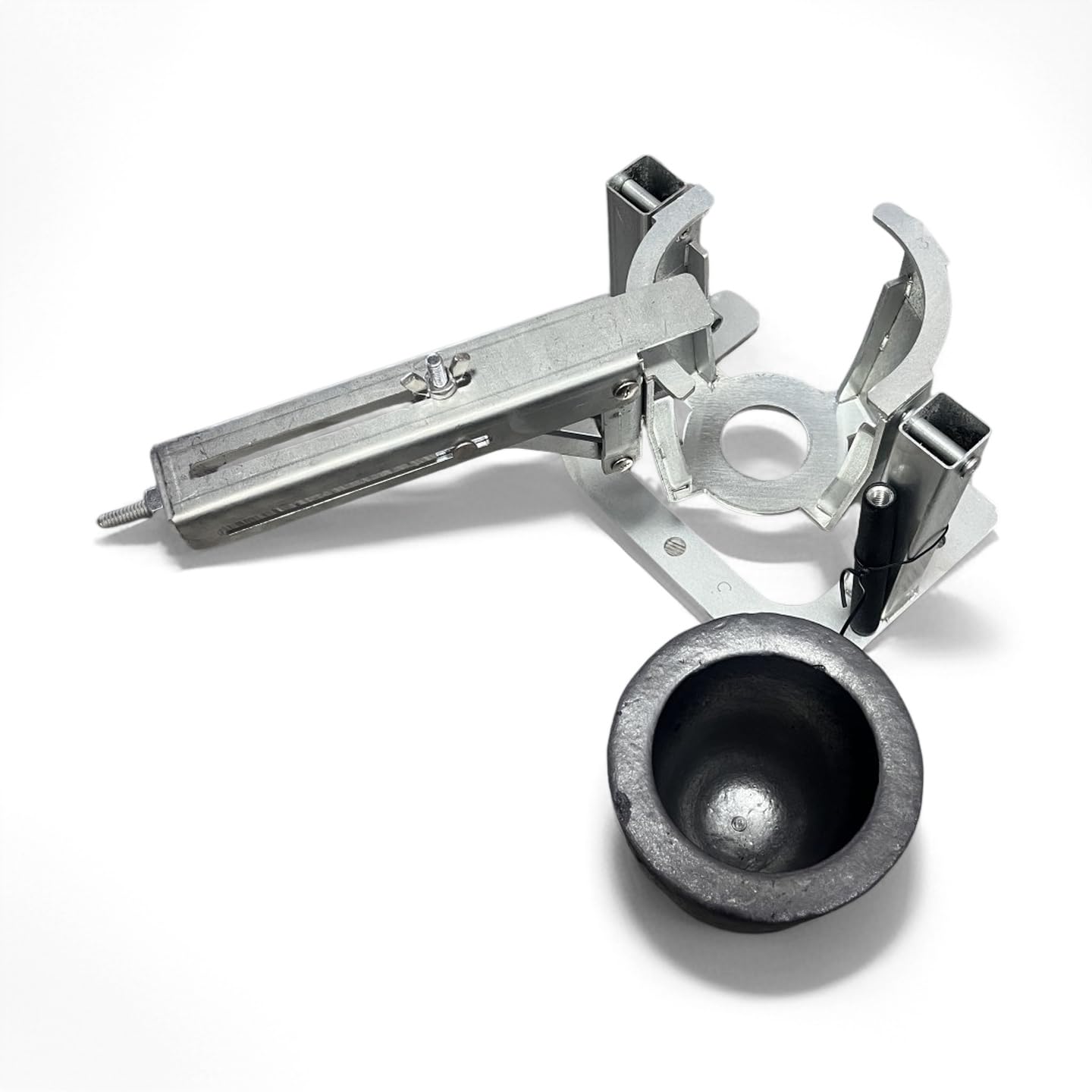 Hand-held Crucible Pouring Tongs