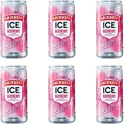 Vodka Smirnoff Ice Raspberry 269ml - Pack 6 unidades