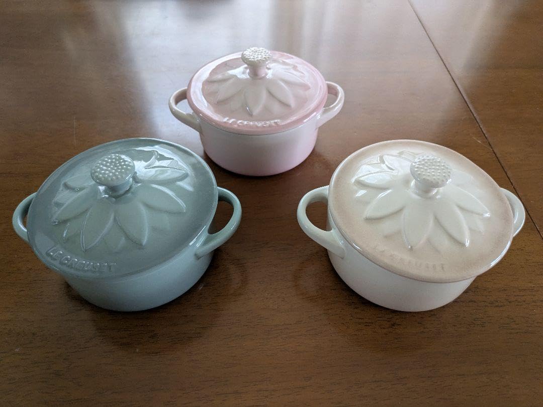 ル・クルーゼ★ミニココット サンフラワーレリーフ 3個 セット × 2 Amazon|ル クルーゼ ミニココット サンフラワーレリーフ 3個