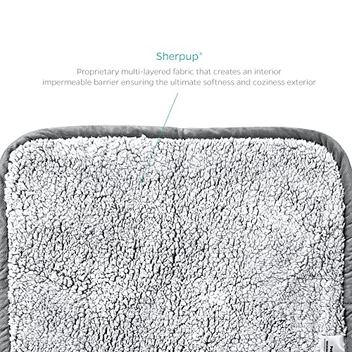 Pet Parents Pawtect Blanket, Premium Waterproof Cat & Dog Blanket With Wickquick & Sherpup Technology, Puppy Blanket, Waterproof Dog Blanket, Blankets For Dogs, Cat Blanket Slate 50X60 #TOP3