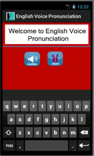 English Voice Pronunciation
