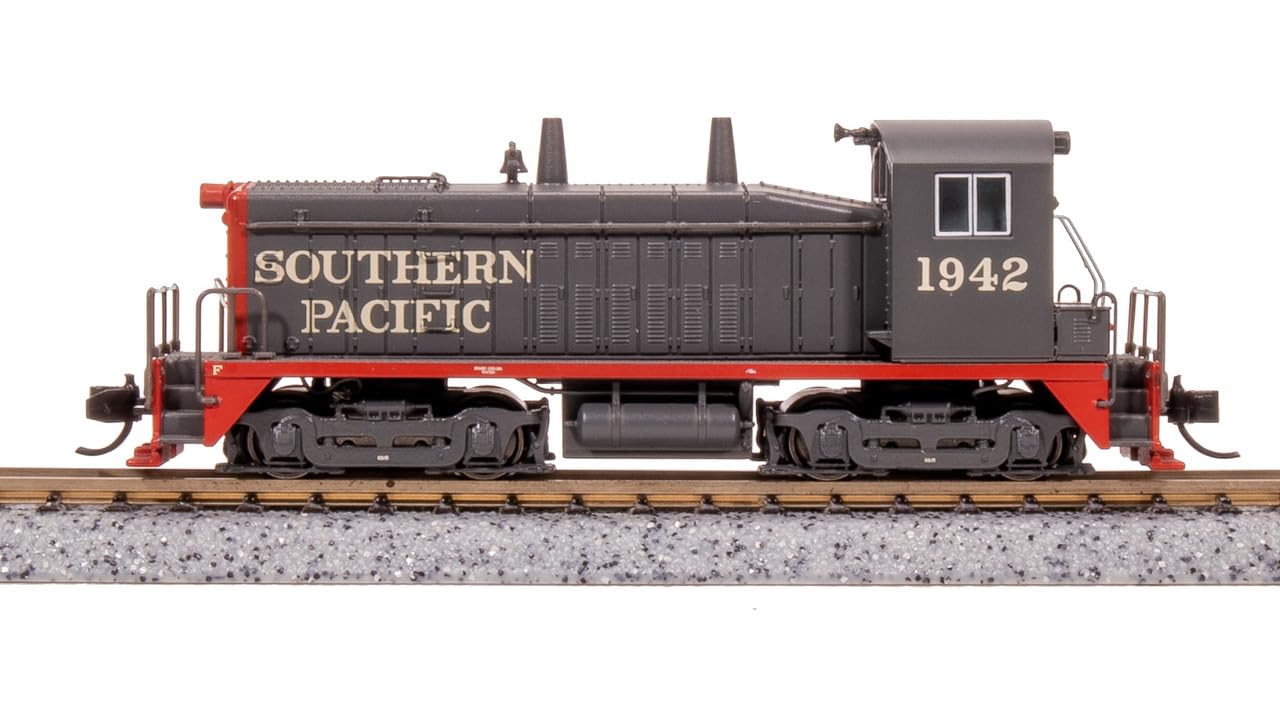 Broadway Limited 7499 EMD NW2, SP 1947, Gray & Red, Paragon4 Sound/DC/DCC, N Scale