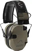 Walker's Protetores auriculares eletrônicos GWP-RSEMPAT-FDE, preto/marrom