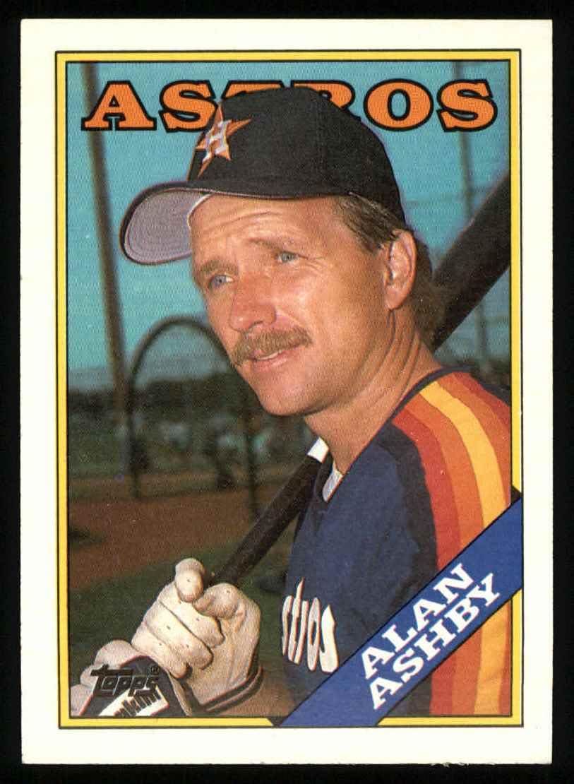 Amazon.com: 1988 Topps #48 Alan Ashby Houston Astros (Baseball