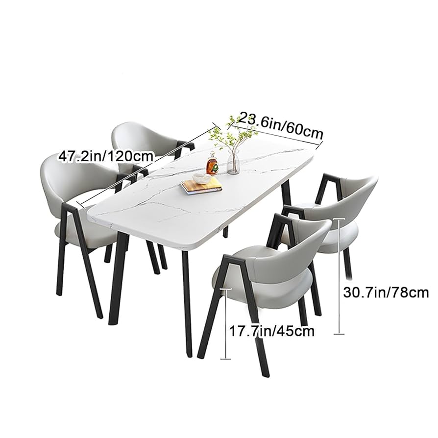 【直接引取限定】　ダイニングテーブル　ミッドセンチュリー　マーブル柄 直接引取限定】 ダイニングテーブル ミッドセンチュリー