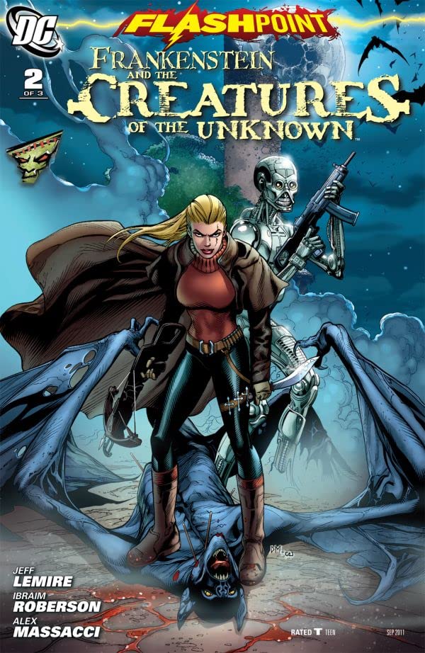 Cover of Flashpoint: Frankenstein & the Creatures of the Unknown (2011-) #2