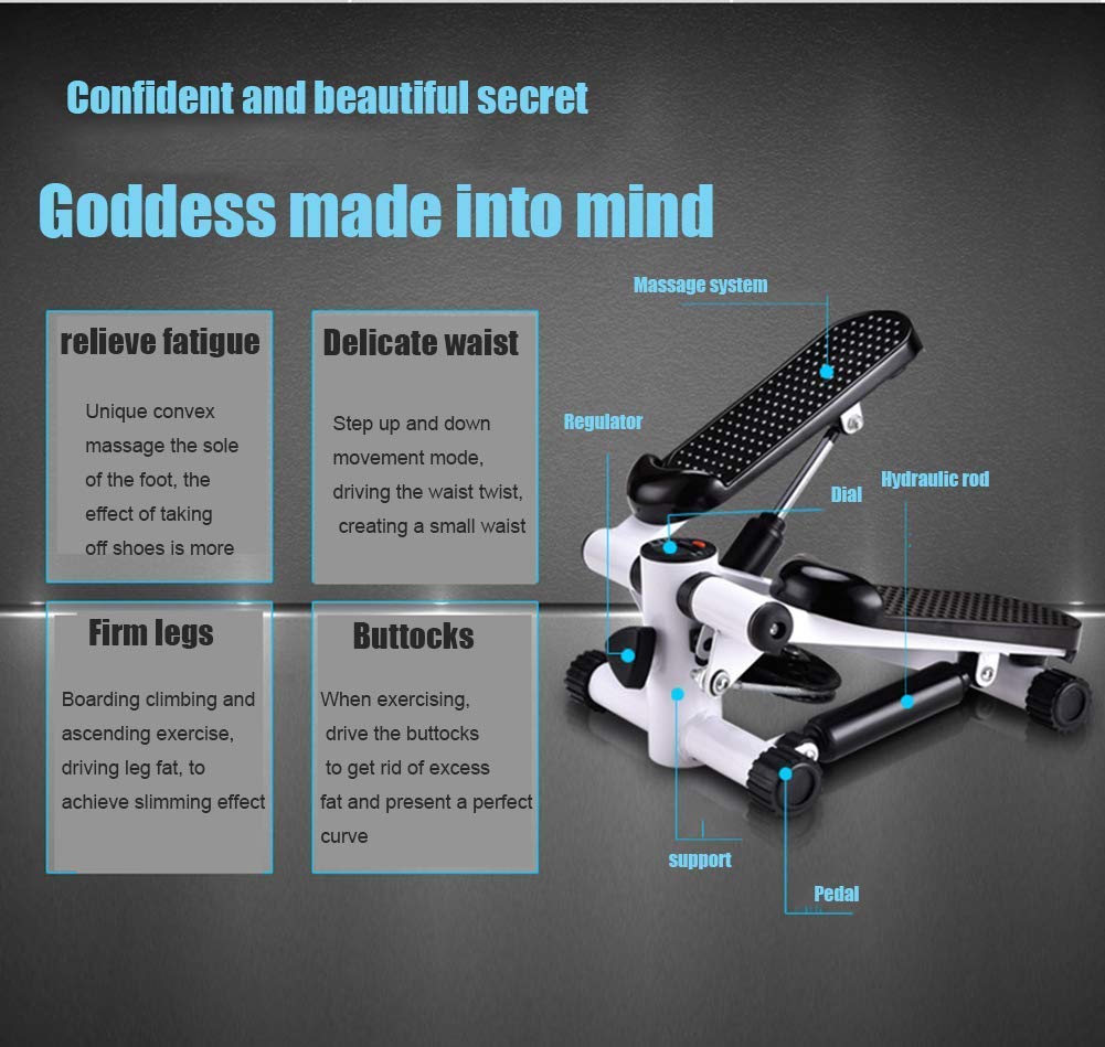 Fußmaschine Fitnessgeräte Silent Stepping Bergsteigen Fitness Body Machine Aerobic-Übungen,