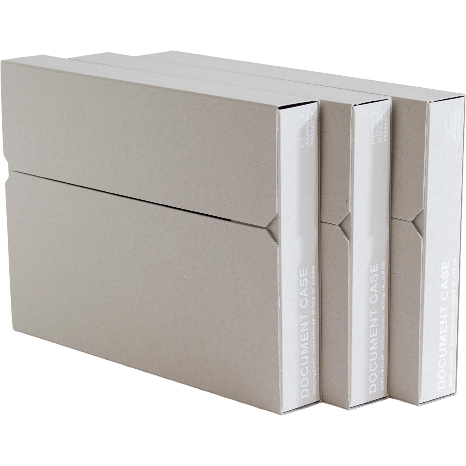 一新堂　DOCUMENT CASE Amazon | 一新堂 ドキュメントケース A4 3冊セット チップボール