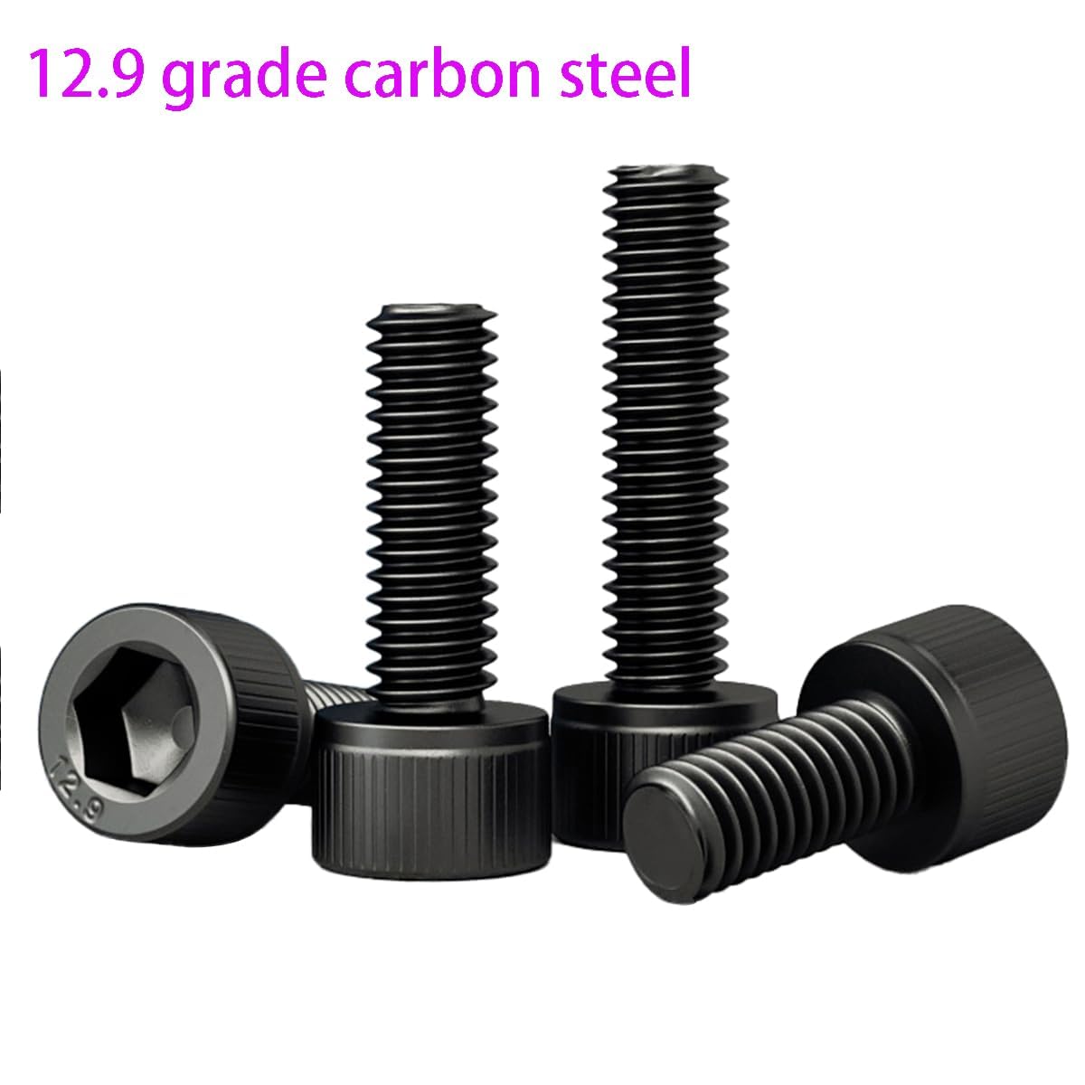 Qrity 20PCS M3x7mm Cylinder Screws with Hexagon Socket, Carbon Steel Fully Thread Fastener Screw - Image 4