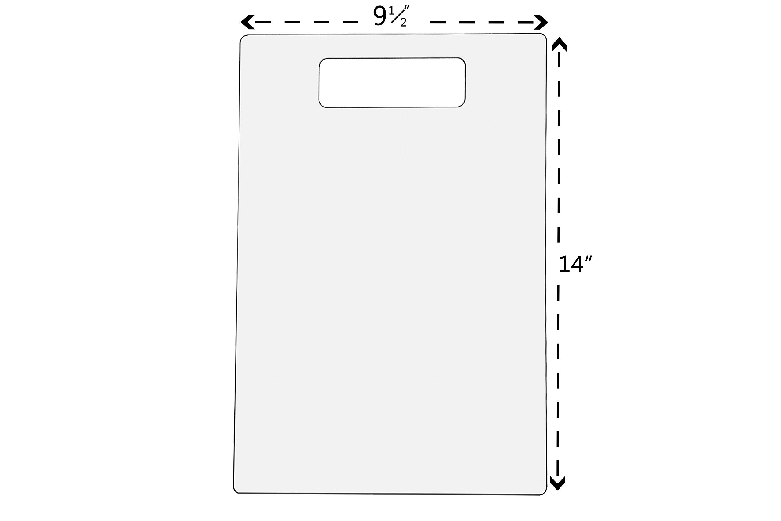 Marketing Holders 12 Pack Clear Acrylic Shirt Folding Board 9.5