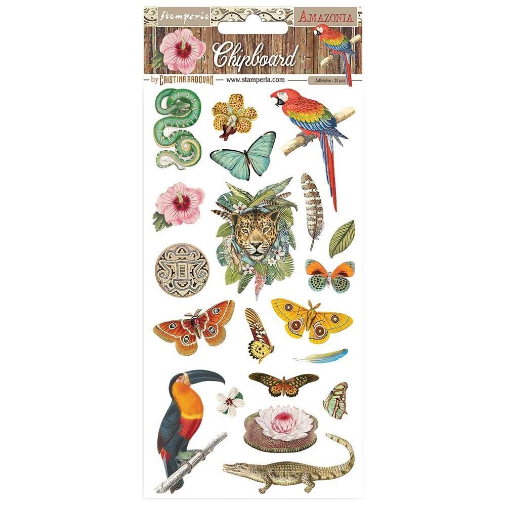 STAMPERIA INTERNATIONAL, KFT Chipboard cm 15x30-Klimt Inspirations, Various, 15x30 cm