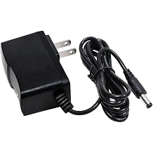 9V DC Power Supply 1A AC Adapter, DC 9V Power Cord, 9Volt 1000mA Power Adapter with 5.5mm x 2.5mm Cord Plug [Output tip Tip Inner Positive +