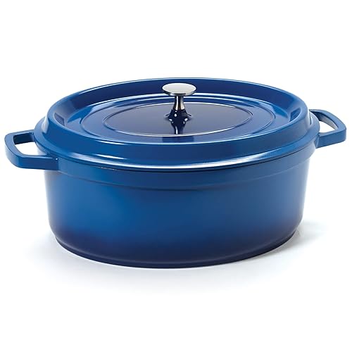 Heiss - Horno holandés ligero de aluminio fundido