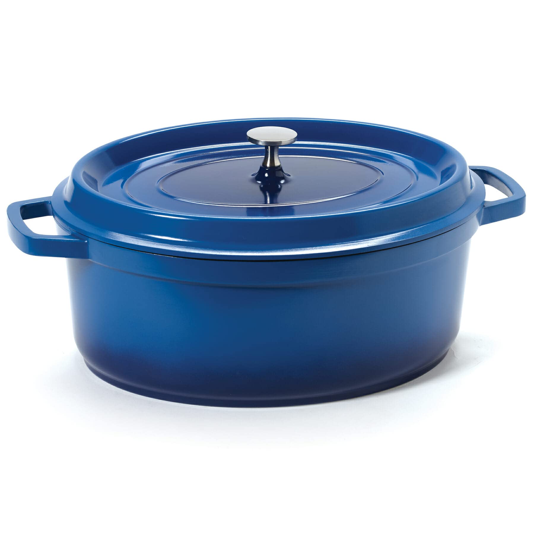GET 6.5 Quart / Oval / Blue Dutch Ovens