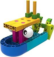 Vista 8 de Thames & Kosmos Kit de experimento STEM para ingenieros de barcos para niños pequeños, construye 10 modelos no motorizados, juega y aprende