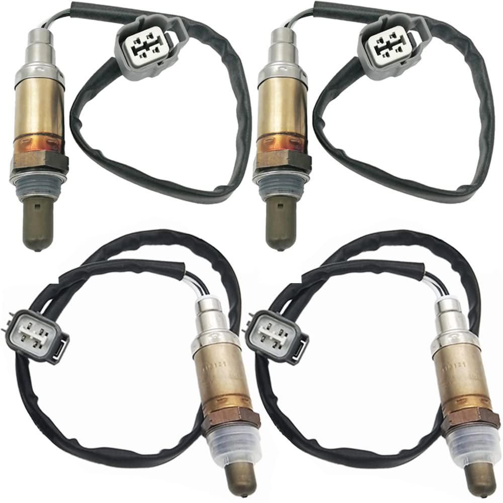 Automotive-leader 4Pcs 234-4694 234-4696 Oxygen Sensor Upstream Sensor 1 & Downstream Sensor 2 for 2003-2004 Land Rover Discovery 4.6L-V8 1999-2002