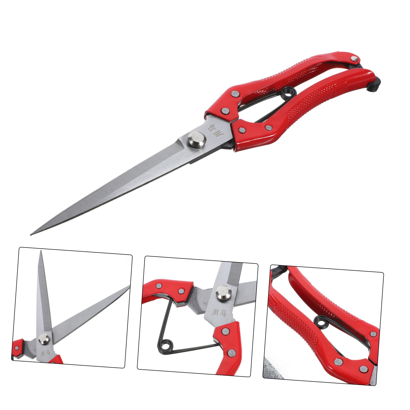 Sosoport 4piezas Tijeras De Lana Para Ovejas y Animales De Ergonomía Eficientes y Cómodos Para Ganado y