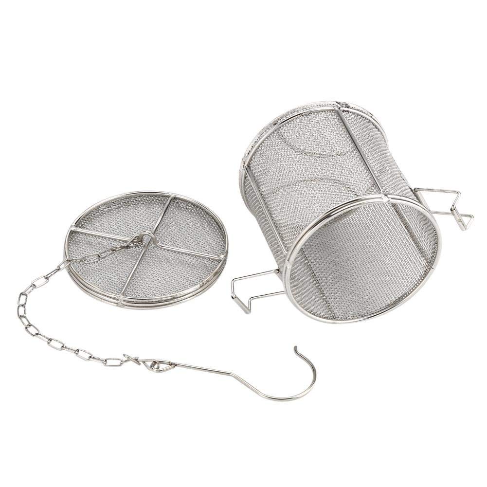 Filtre à thé et passoire à épices multifonction en acier inoxydable avec suspension