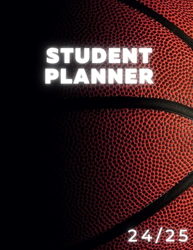 student planner 2024 2025: (August 2024/June 2025) for boys and girls, Primary - Middle School - High School - Student. | 1 week on 2 pages | Student Organizer and Homeschool Lesson Plans