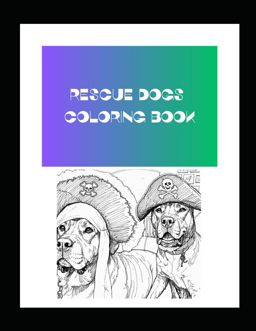 Rescue Dogs Coloring Book