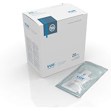 Vue Ultrasound Gel 20ml x30 - Sterile Double Wrapped Sachets Clear Conductive Transmission Gel for Ultrasound Monitors and Doppler Machine 20ml Double Wrapped Sachets - x30