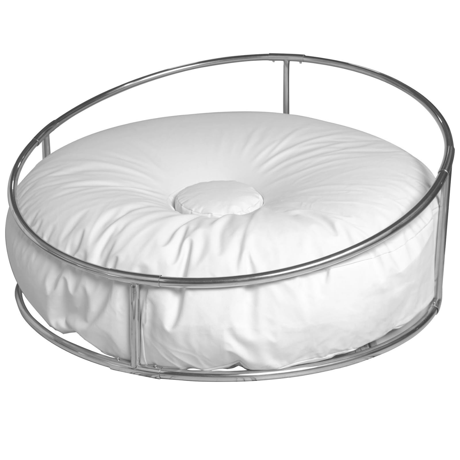 Photo 1 of Newborn Photography Stand with Posing Beanbag(Unfilled) And 6 Clamps Infant Photoshoot Backdrop Frame Baby Round Posing Table Background Station 41 Inch Travel Stand for Photographers Newborn Sessions Backdrop Stand with Beanbag