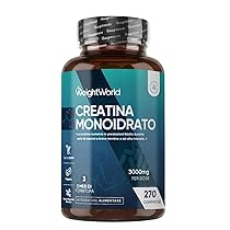 Creatina Monoidrata Vegana, 3000mg per Dose (3 Mesi di Scorta) Senza Magnesio Stearato, Uomini e Donne, Pre Workout, Intra, Post Workout, 270 Creatina Compresse Senza Glutine né Coloranti Artificiali