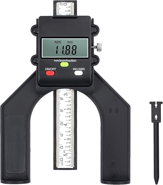 Proster Digital Depth Gauge 80mm/3.14in Digital Height Gauge with