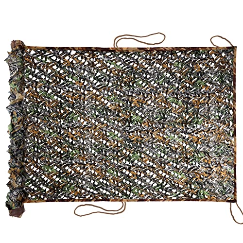 Filet Camouflage Chasse Militaire 3D 1.5x2m pour Photographe Animalier Enclos Extérieur