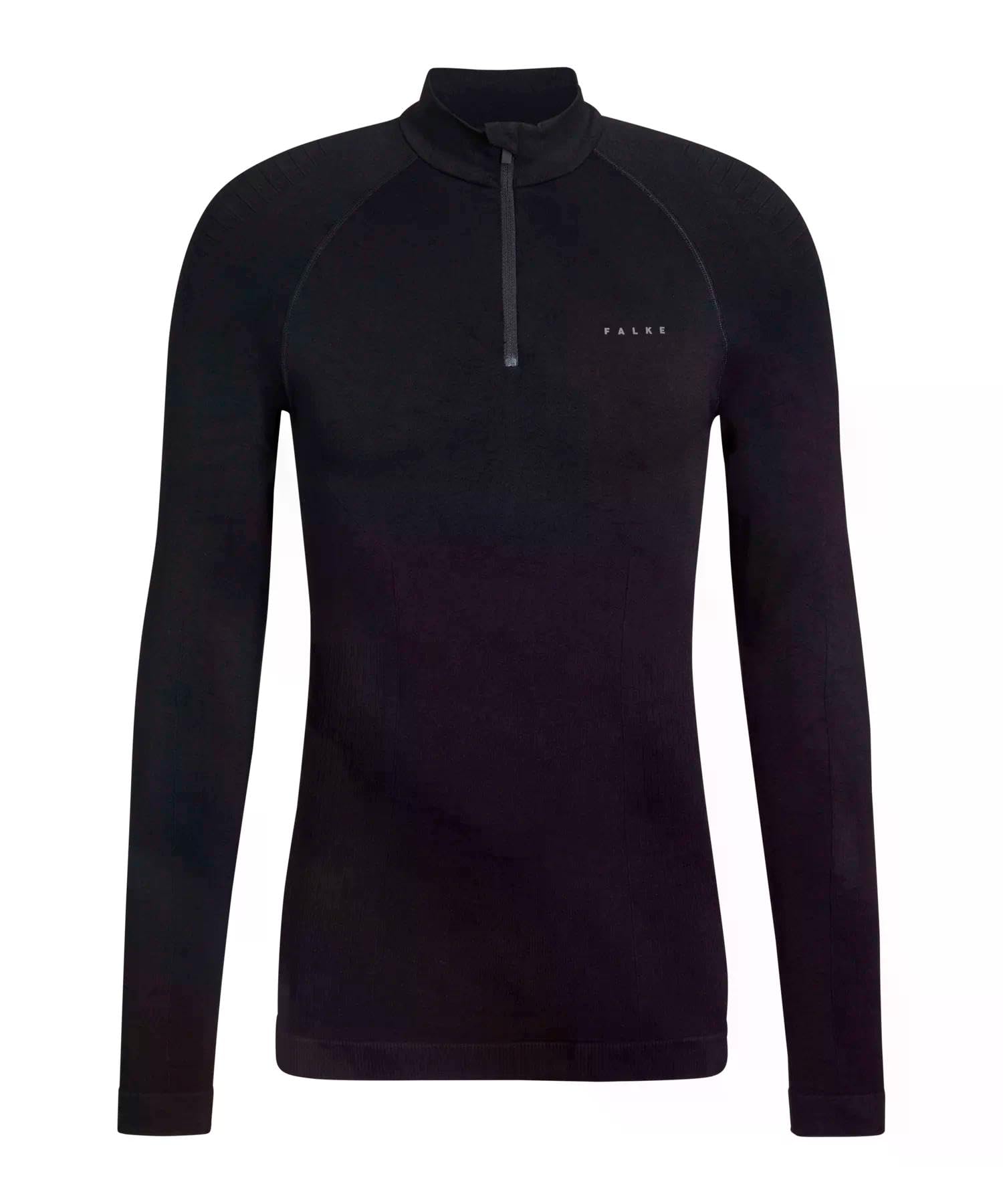 Falke Herren Maximum Warm High Zip Neck Funktionsshirt Langarm schnelltrocknendes atmungsaktives Funktionsmaterial kalte bis sehr kalte Temperaturen Funktionsunterwäsche 1 Stück