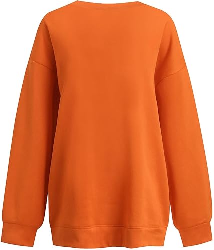 Miniatura 5 de Camisas de Acción de Gracias para mujer, camisa de Halloween de manga larga con gráfico de otoño, camisetas casuales de moda 2023