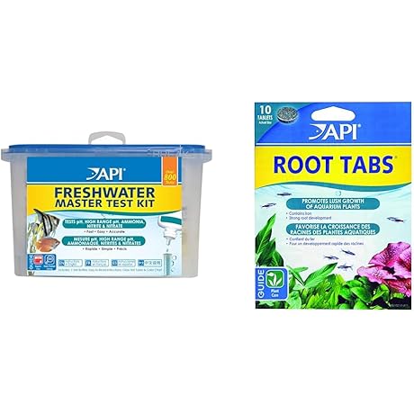 Freshwater Master Test Kit & Root Tabs Plant Fertilizer