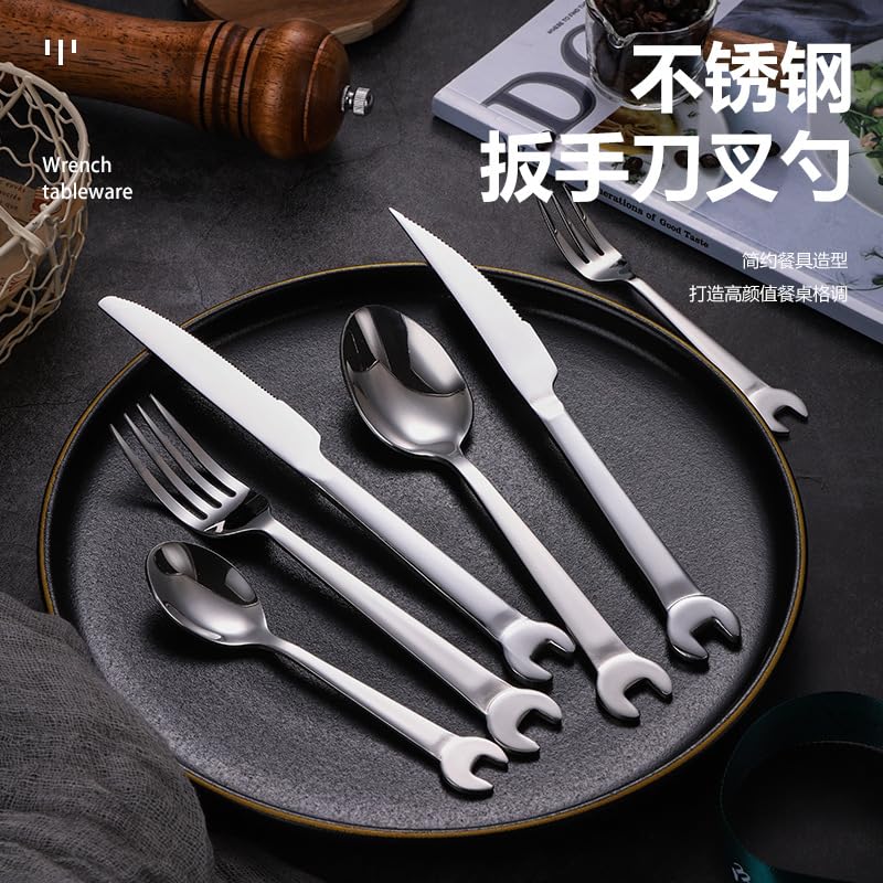 Set Cuchillos Cocina 48 Piezas Acero Inox miniatura 2