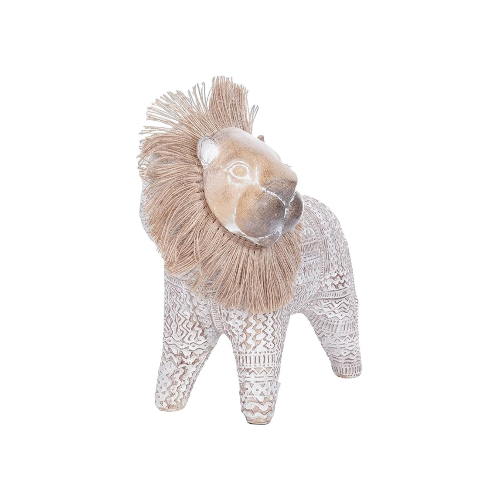 MagiDeal Estatua Decorativa Figura Escultura Adorno Animal con Relieve en Resina con Apariencia de Geometría Tallada Adecuada para Escritorio Oficina Estudio Salón