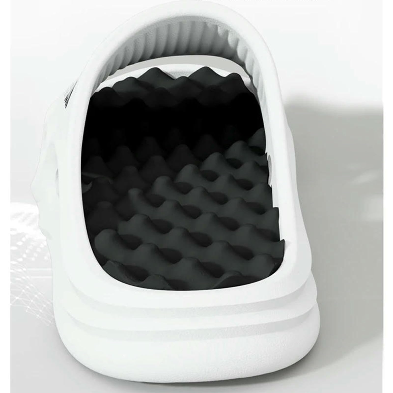 Claquette Hommes Les Pantoufles Sandales Plage Épaisse Semelles Mâles Diapositives D'été Non Glissant Douche-kaki-39-40 (eu-38 5) Longueur du Pied 9,65 "