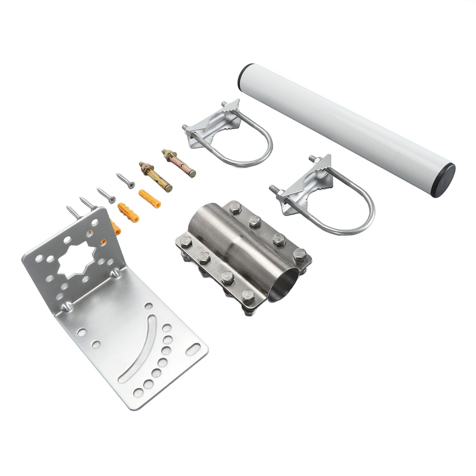 Alomejor Satellite Internet Mount Kit, Adjustable Weatherproof Design