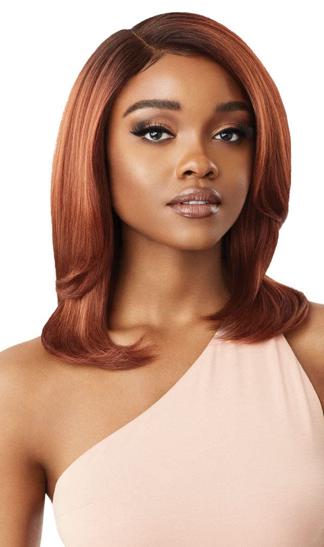 Synthetic Melted Hairline Swiss Lace Front Wig - SABRINA (1B)