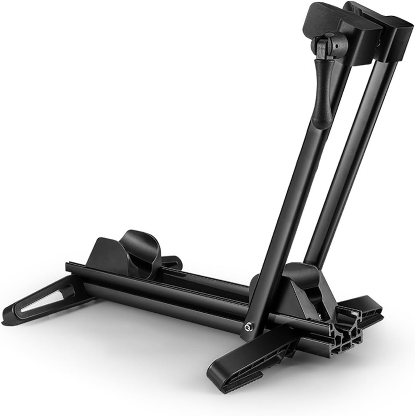 ロードバイクフロアスタンドラック折りたたみ式幅調整可能なフロアラック屋内および屋外の自転車保管用調節可能な駐車スタンド