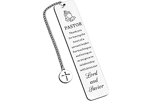 Christian Pastor Appreciation Gift Bookmarks - Unique Religious Bookmarks for Men Women...