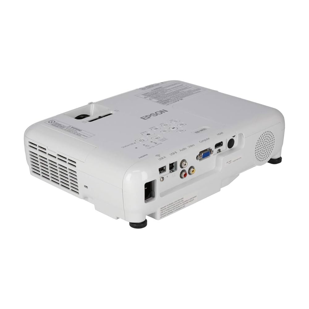EPSONプロジェクター　EB-W05 Epson EB-W05 WXGA V11H840040 Projector (White) : Amazon.in