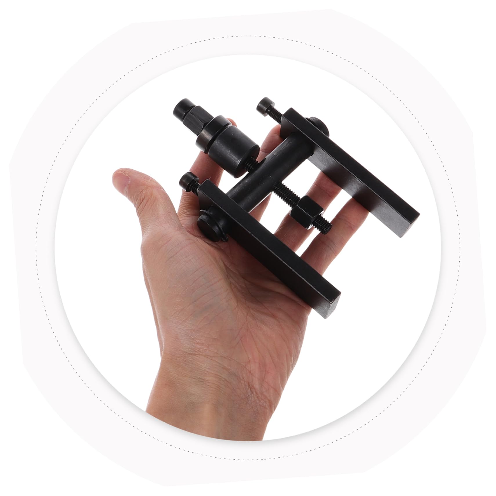 Zerodeko Kit Extractor De Volante Extractor De Cojinetes De Rueda De Motocicleta para Varios Herramienta De Extracción De Cojinetes De Motocicleta De Alta Resistencia Fácil Manejo Taller De