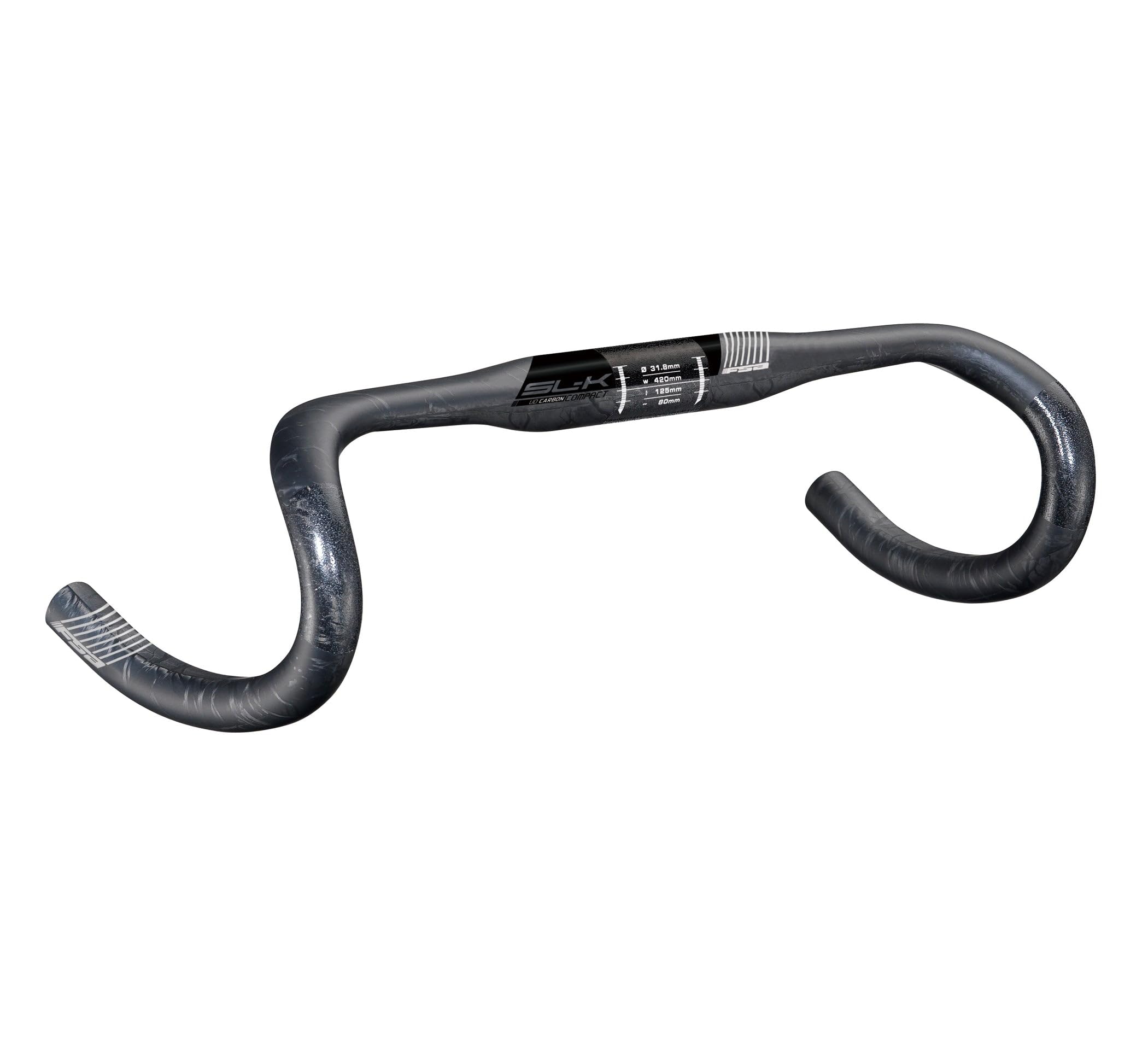 FSA SL-K カーボンハンドル Amazon.com: FSA SL-K Compact Handlebar Neutral, 42cm | FSA SLK