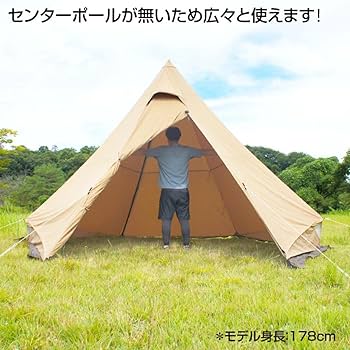 Amazon.co.jp: イグニオ 2ポール ティピーテントTC IG22302TPS