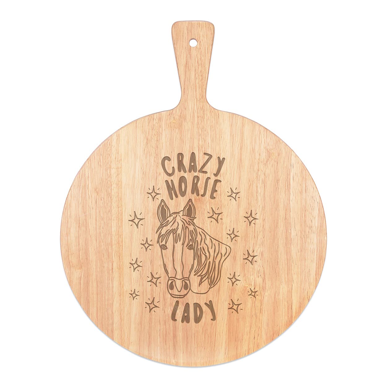 Planche à pizza ronde en bois 45cm pour des soirées conviviales en famille