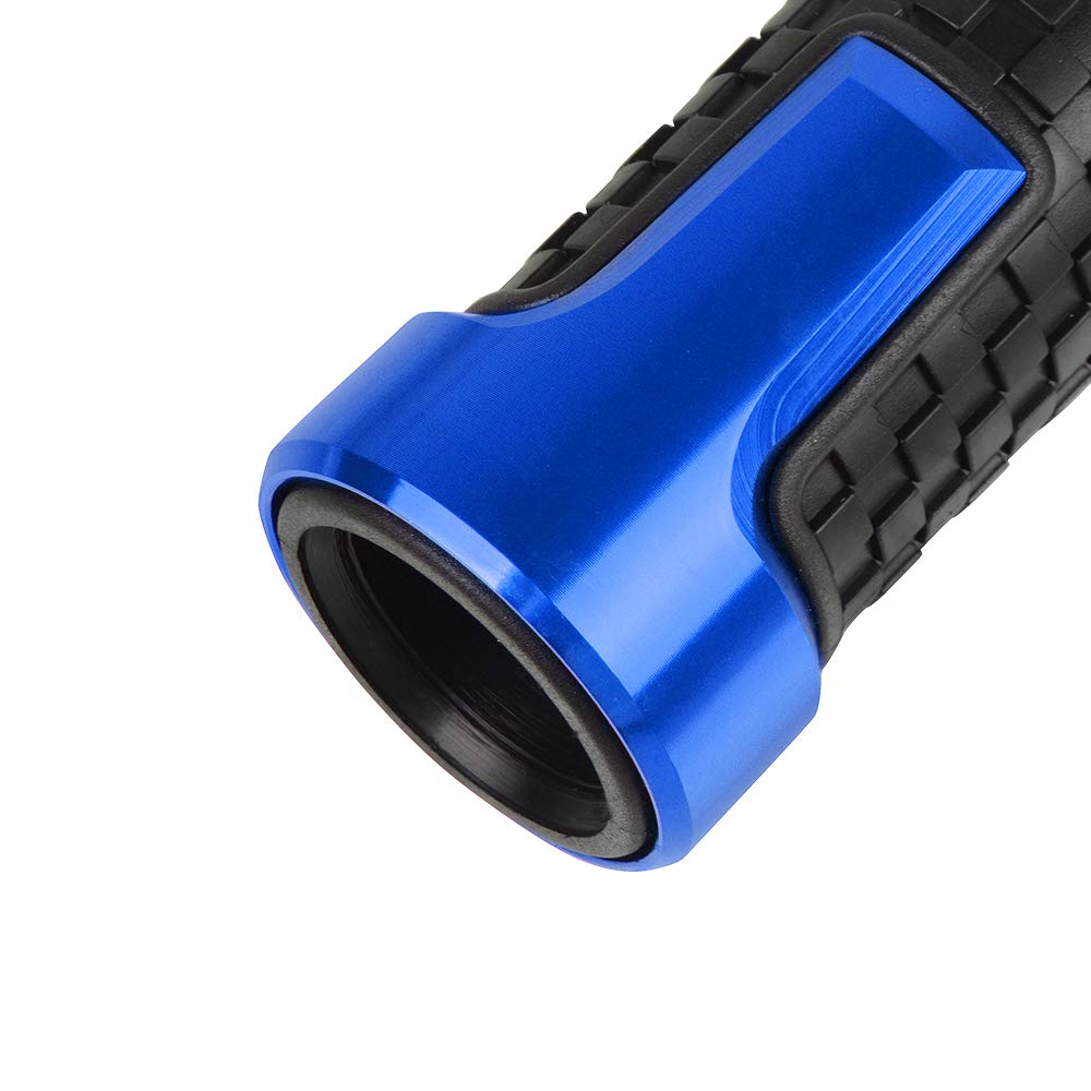 22mm 7/8'' Moto CNC Manopole Manubrio per MT-09 SP MT09 MT01 MT03 MT07 MT10 2000-2017 2019 2021 2022 2023 2024 -Blu