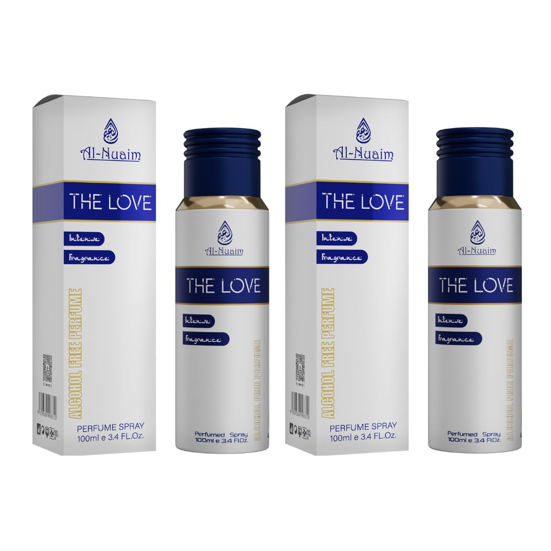 AL-NUAIM 100ML THE LOVE PERFUME SPRAY FREE FROM ALCOHOL Pack of 2-image-27