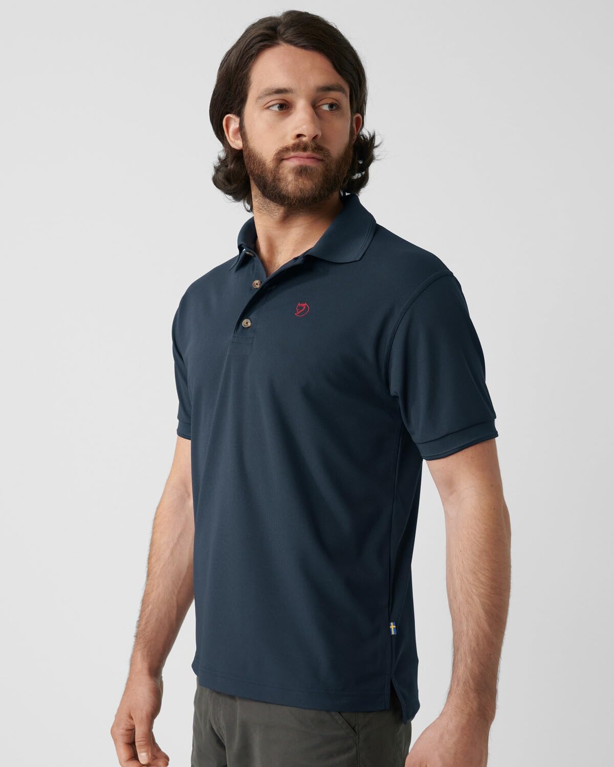 Fjällräven Crowley Pique, Polo, Uomo